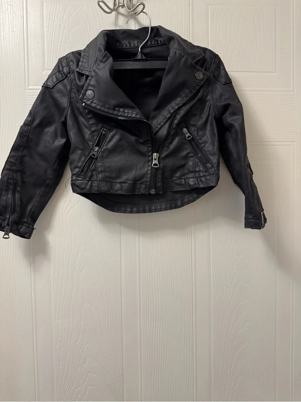 Ralph Lauren Black moto Jacket